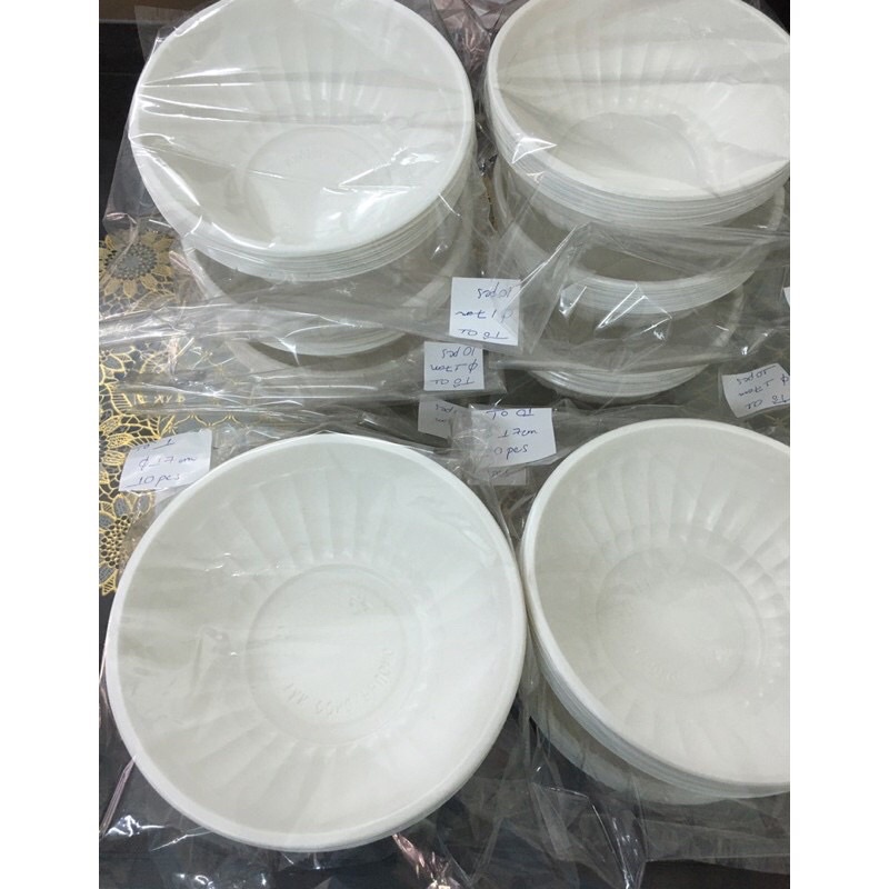 Chén nhựa dùng 1lần lốc 50cái có nhiều cỡ