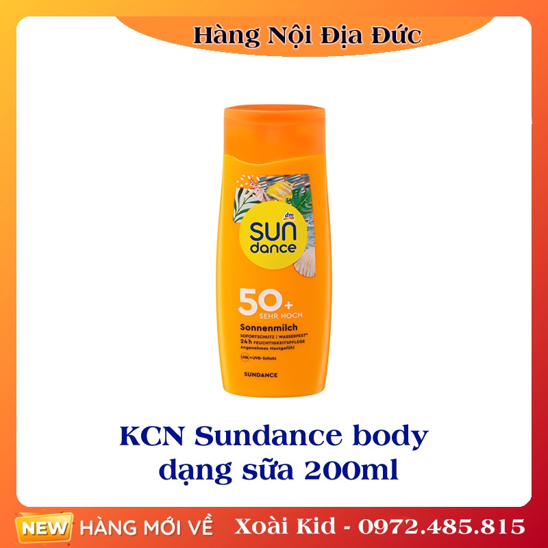 Bộ Kem chống nắng,kem nhả nắng Sundance, viên uống chống nắng Carotin Mivolis  Đức - Date mới Đủ Bill