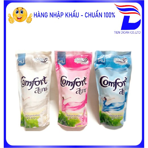COMBO 3 túi nước xã vải comfor Thái Lan 580ML
