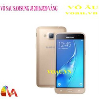 Vỏ sau samsung j3 2016/j320 màu vàng