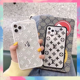 Ốp Lưng Viền Silicon IPHONE x ANDROID Louis Vuitton