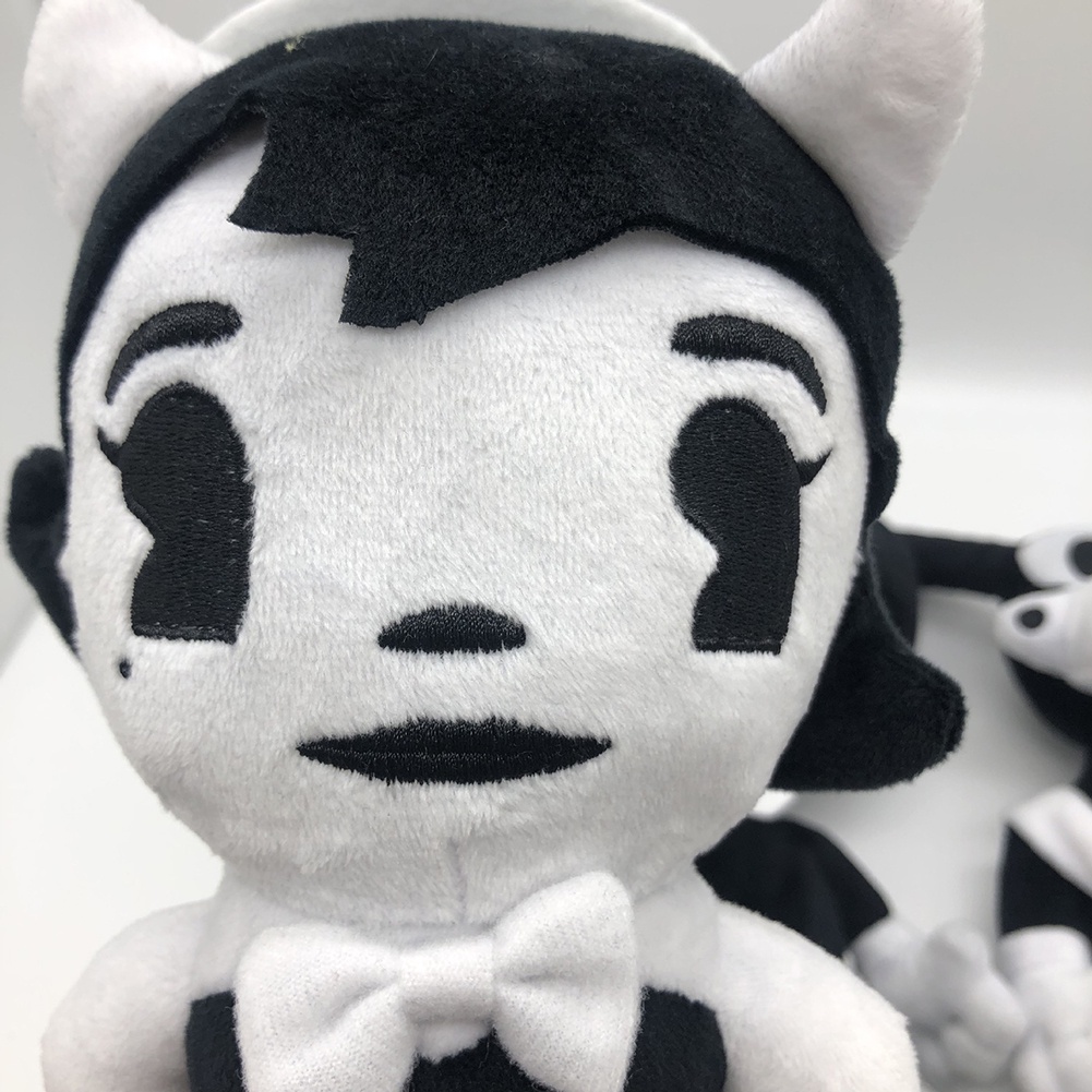 sunshine123 Cute Bendy the Ink Machine Boris Action Figure Plush Stuffed Doll Toy Kids Gift