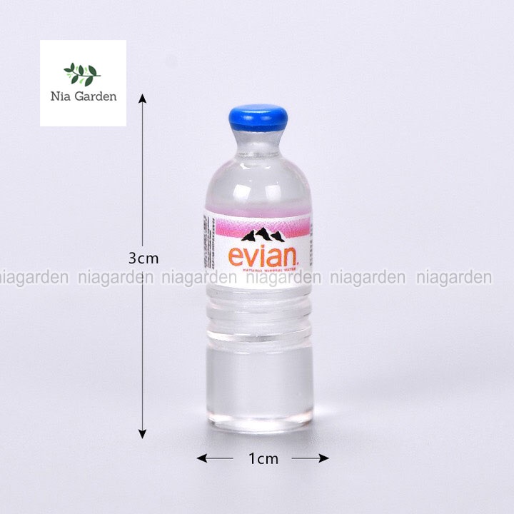 Trang trí tiểu cảnh sen đá chậu cây vườn terarium hồ cá mô hình chai nước ly cà phê mini Nia Garden N5