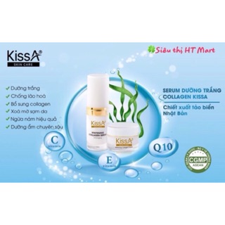 Serum dưỡng trắng collagen KissA Whitening Collagen