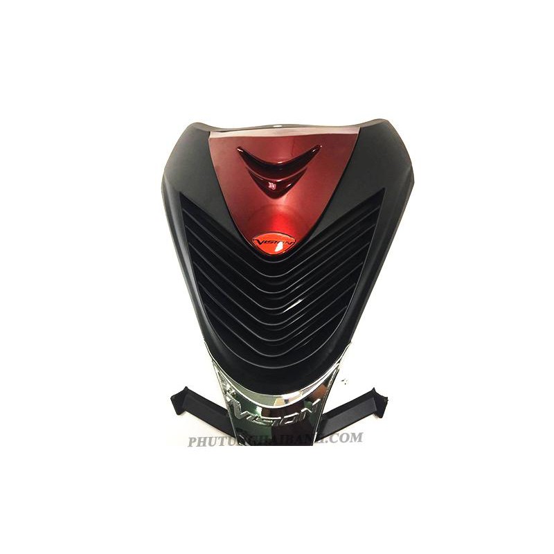 Mặt nạ xe Vision 2014 - 2018 Đen Đỏ đô và đỏ tươi