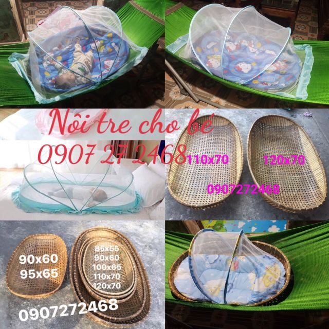 Nôi tre nằm võng- BẢO HÀNH 6 THÁNG - loại 1
