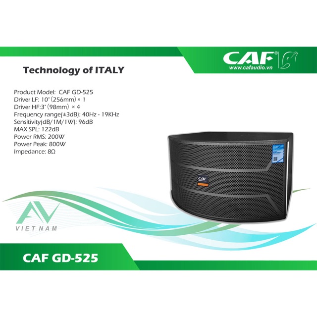 Loa CAF GD-525