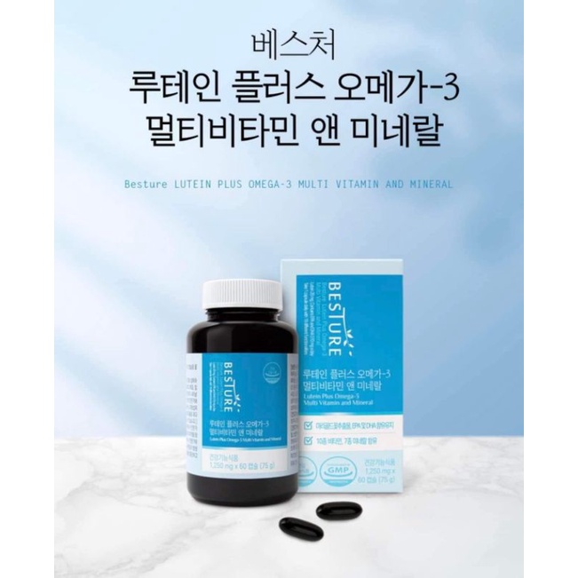 Viên uống bổ mắt Besture hộp 60v