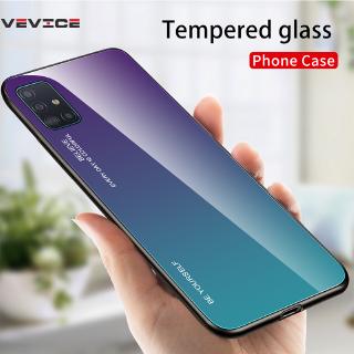 Ốp điện thoại silicone TPU màu gradient cho Samsung Galaxy A71 A51 S11 Plus S11E A90 5G M30S