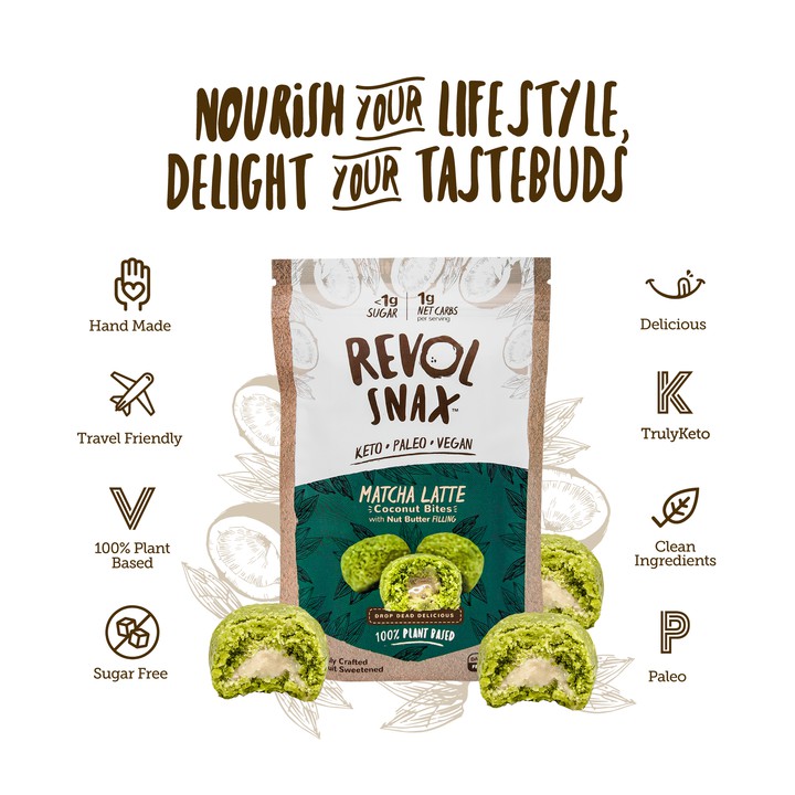 [REVOL SNAX] Bánh ăn kiêng Keto REVOL SNAX - Keto/ Diet/ Vegan | BigBuy360 - bigbuy360.vn