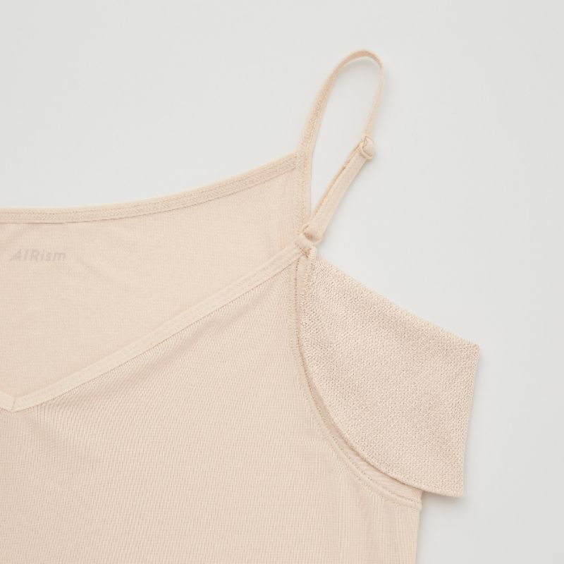 Áo 2 dây Uni AIRism Acetri Camisole có đệm thấm mồ hôi