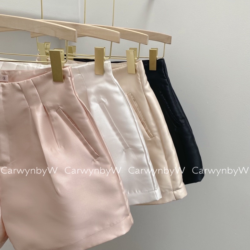 CarwynbyW - Quần Short Thiết Kế Ống Phồng