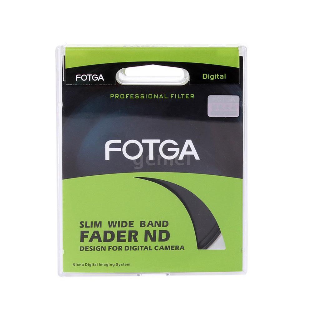 ▧♠Kính lọc fotga 49mm cho ND2 đến ND400 Fotga 49mm Slim Fader Variable ND Filter Adjustable Neutral Density ND2 to ND400