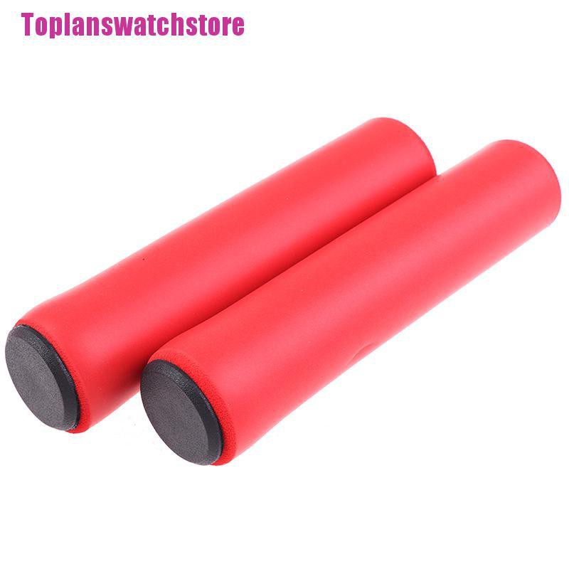 Bộ 2 Vỏ Bọc Tay Lái Xe Đạp Bằng Silicon Mềm Chống Trượt