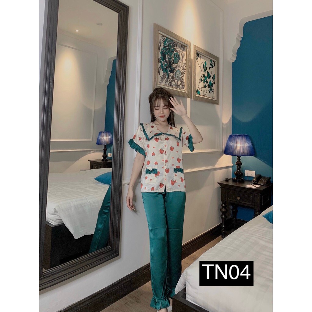 Set Đồ Bộ Pizama Nữ - Bộ Pijama Mặc Nhà HotGirl Hàng Thiết Kế Siêu Đẹp Chuẩn Shop - Kèm Hình Thật TN