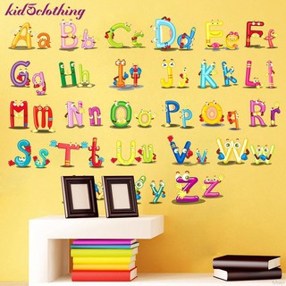 Decal dán tường chữ cái tiếng Anh