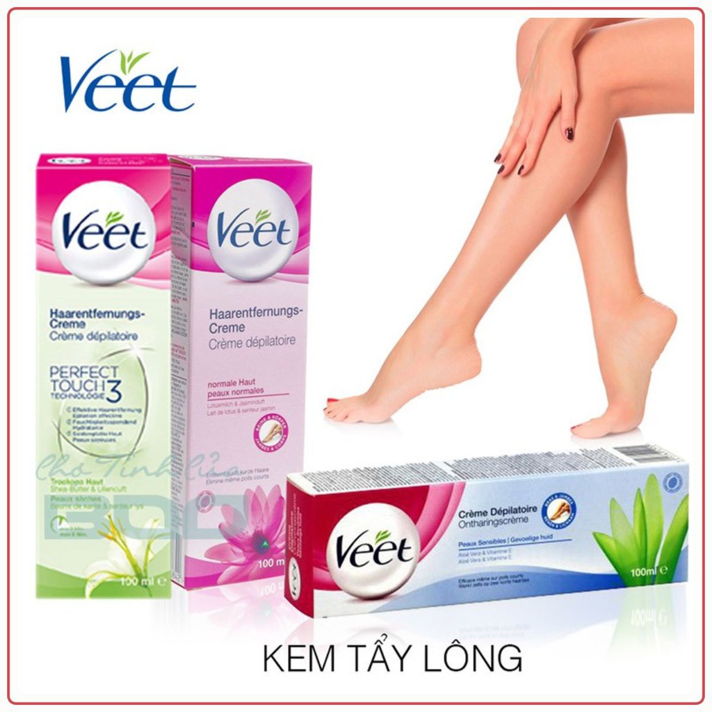 Kem Tẩy Lông Veet 100ml Chính Hãng Của Pháp