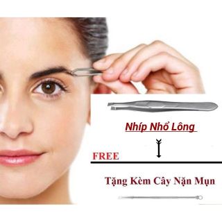 Combo 1 cây nhíp tặng 1 cây nặn mụn