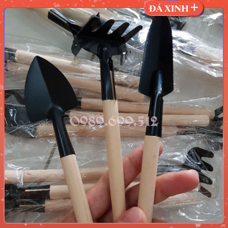 Bộ Dụng Cụ Làm Vườn 3 Món Mini Tiện Dụng