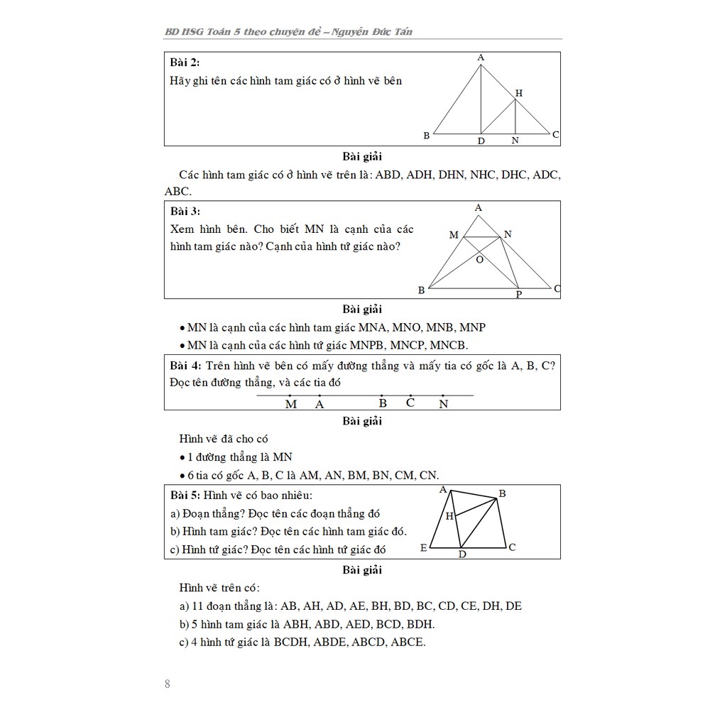 Sách - Bồi Dưỡng Học Sinh Giỏi Toán 5 Chuyên Đề Hình Học