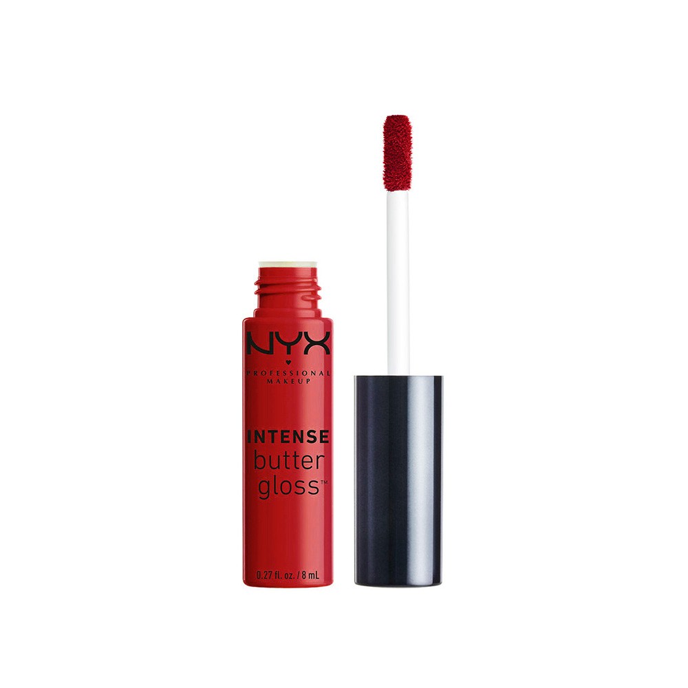 Son kem NYX Intense Butter Gloss 05 Apple Crisp 8ml - Đỏ