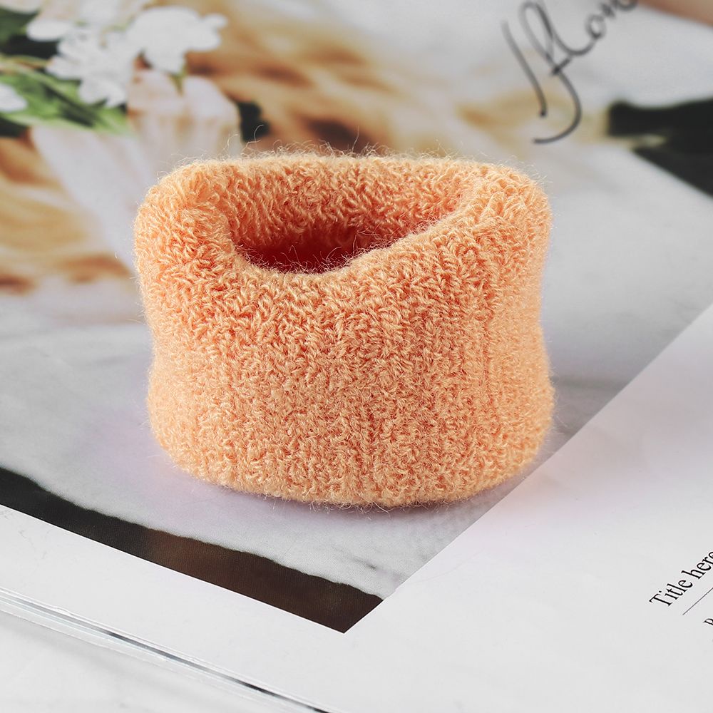 UPSTOP Dây buộc tóc cao su mềm bản rộng co giãn nhiều màu thời trang cho nữ