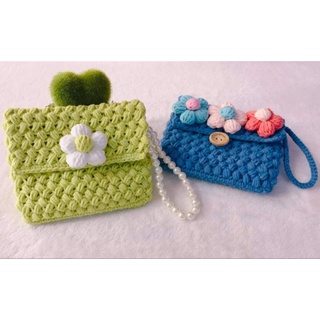 ❤ví đựng thẻ bằng len nhiều mẫu nhiều màu xinh - ví len handmade❤