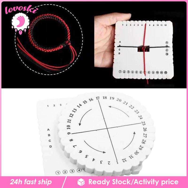 [Lovoski] Đĩa Bện Dây Kumihimo DIY