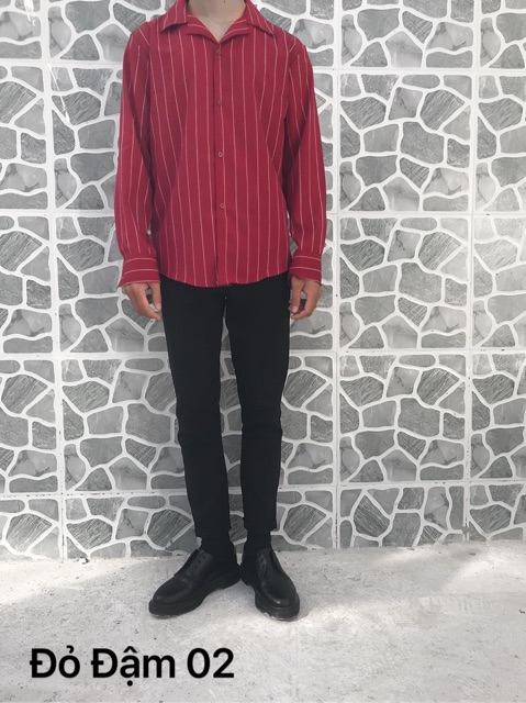 Sơmi Sọc Unisex