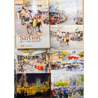 Sách: Combo 2 cuốn Sài Gòn (quán xá, ruổi rong)