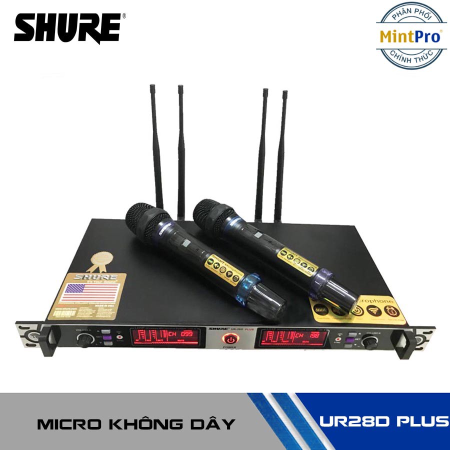 Micro Không Dây Shure UR28D Plus