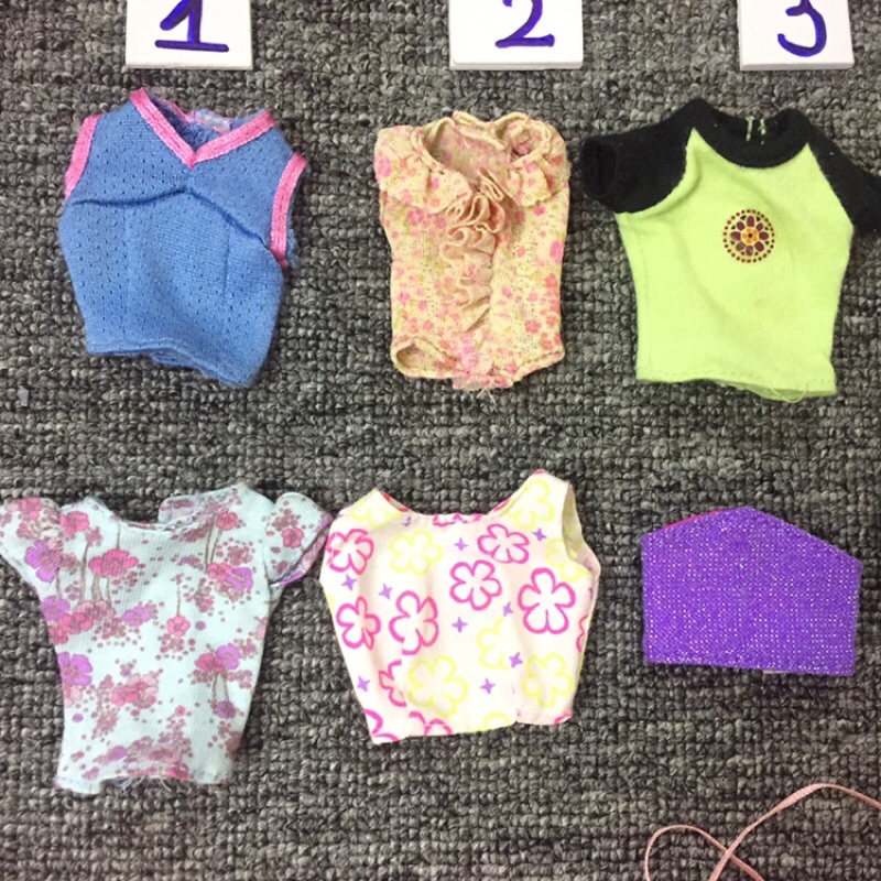 QAA3-ÁO THUN CHO BÚP BÊ BARBIE