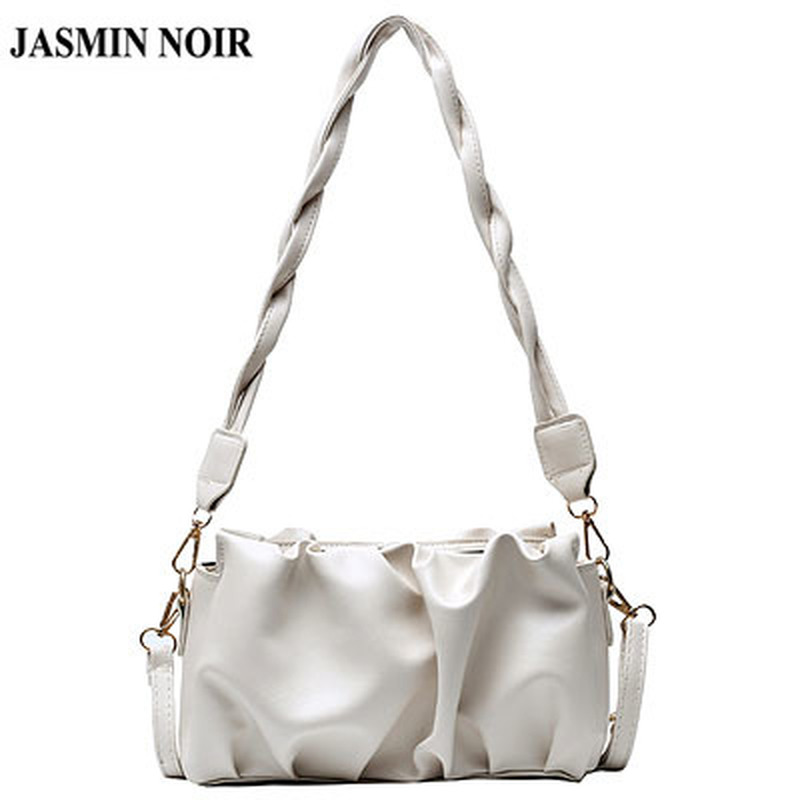 Túi Đeo Vai Jasmin Noir Da Pu Hình Đám Mây Thời Trang Cho Nữ