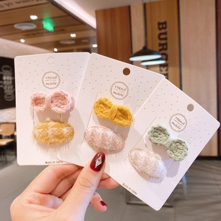 Set 2 kẹp tóc dễ thương cho bé gái