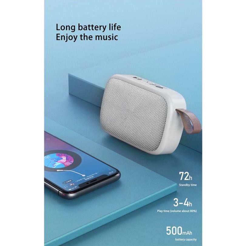🌟 NEW 🌟 Loa Nghe Nhạc Bluetooth 5.0 Wekome D20 Gắn Thẻ Nhớ Và USB - Bảo Hành 12 Tháng