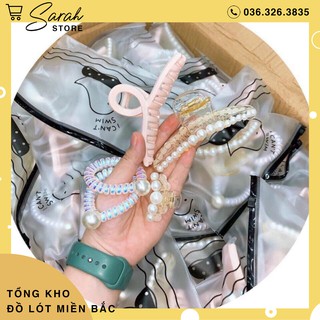 Set 5 Kẹp Tóc Túi Zip Siêu Sang Chảnh