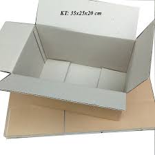 Bộ 10 Hộp Carton 35x25x20 Cm Thùng Carton Giá rẻ