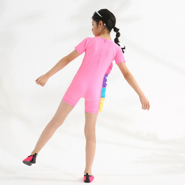 Bộ đồ bơi liền thân hoạ tiết chú ngựa Pony cho bé gái BG03