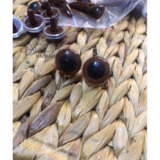Mắt thú handmade, mắt cú macrme, mắt thú len móc