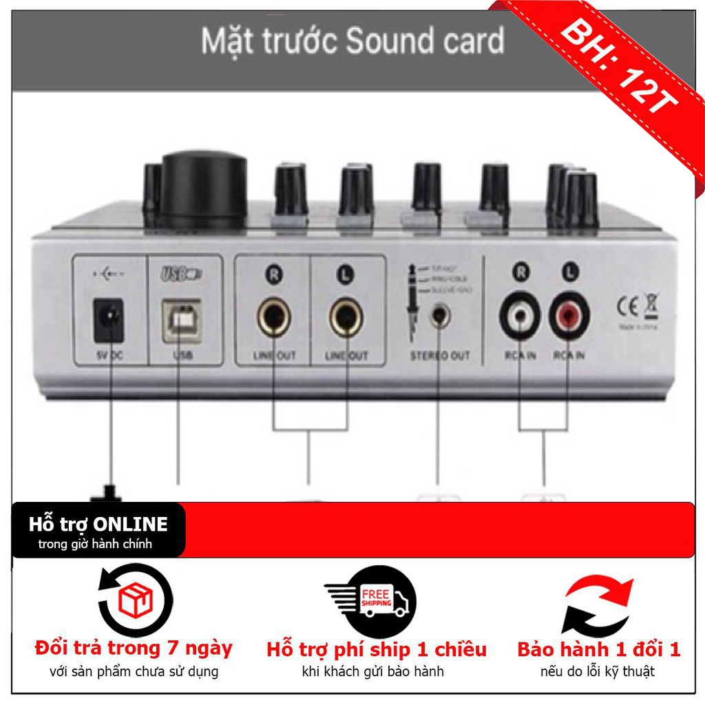 [ HÀNG CHẤT LƯỢNG] Sound card U16K MK3 hay Sound card USB Alctron U16K MKIII tích hợp nguồn 48V dùng cho tất cả các dong