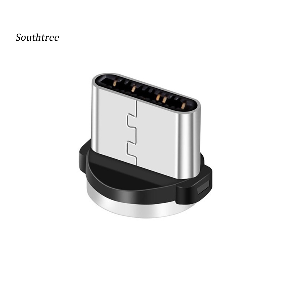 Dây cáp sạc tròn hút nam châm đầu USB Type C cho điện thoại