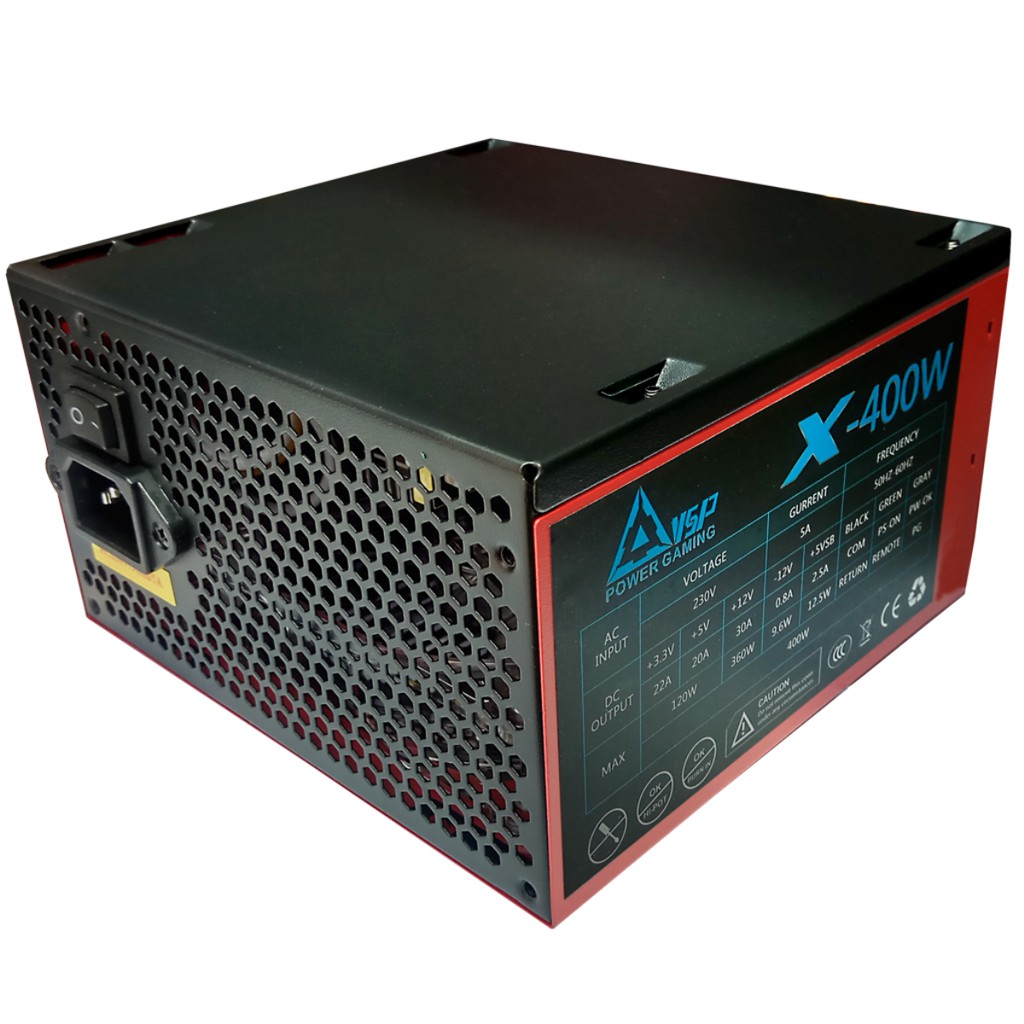 (HOT SALE) Nguồn máy tính công suất thực VSP X400W