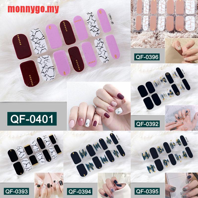 Set 14 Móng Tay Giả Bằng Acrylic Ốp