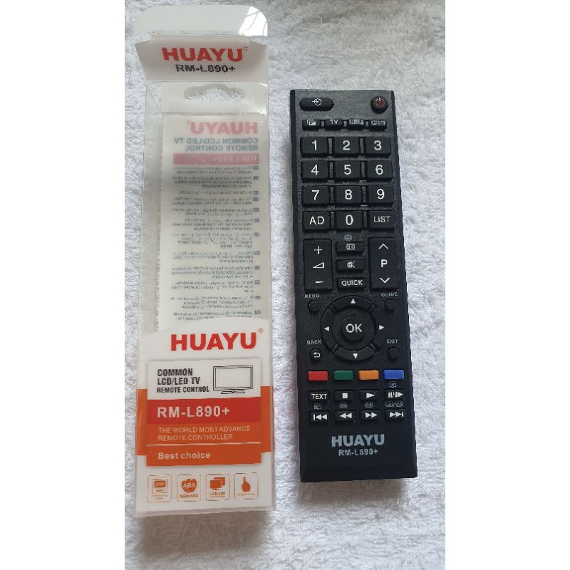 REMOTE TIVI TOSHIBA LCD LED HUAYU L890+