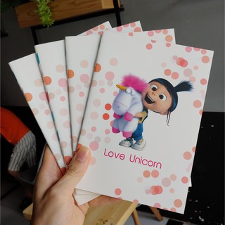 8 quyển vở Love Unicorn khổ A5