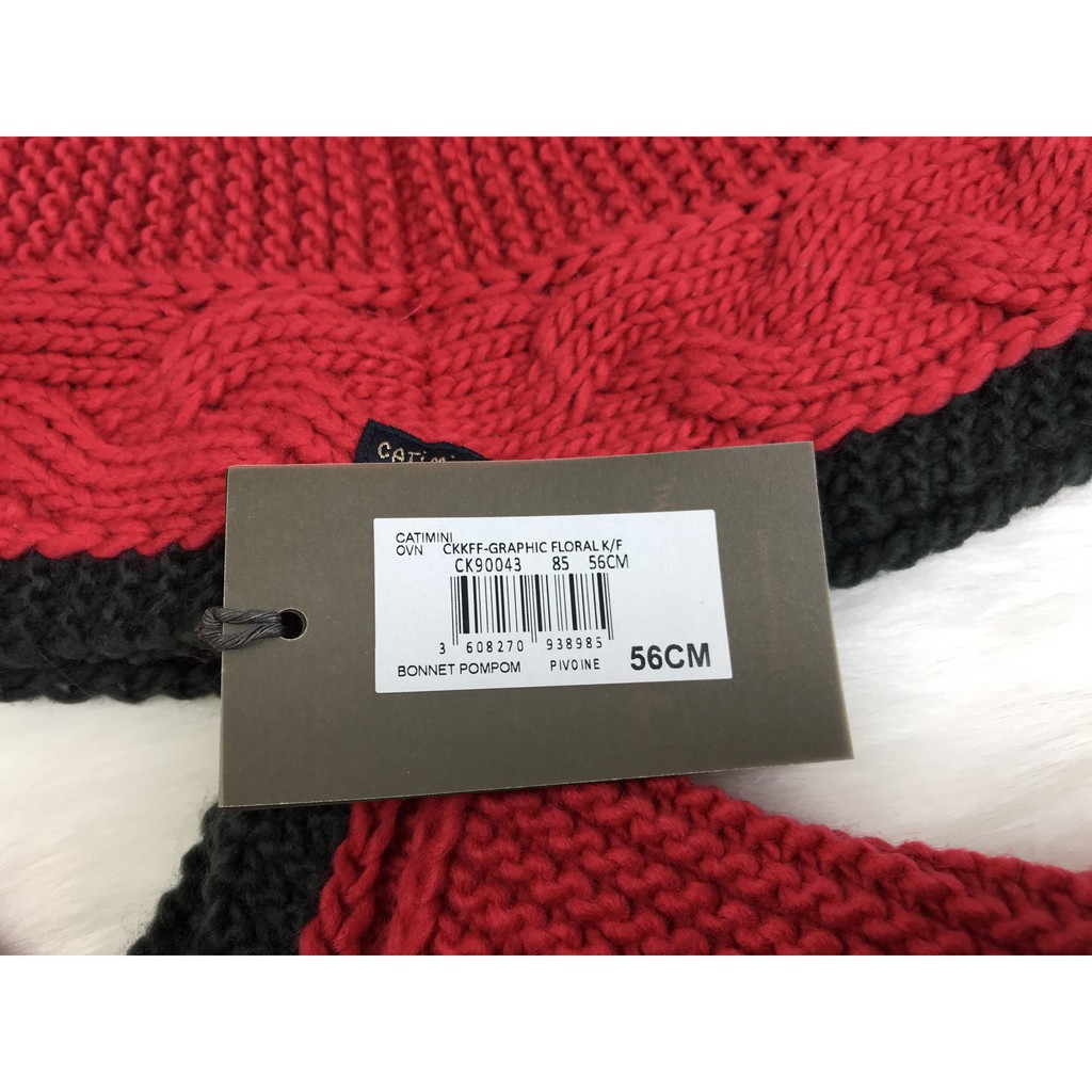 Set khăn ống + mũ xuất dư hãng CATIMINI cho bé giữ ấm cực tốt