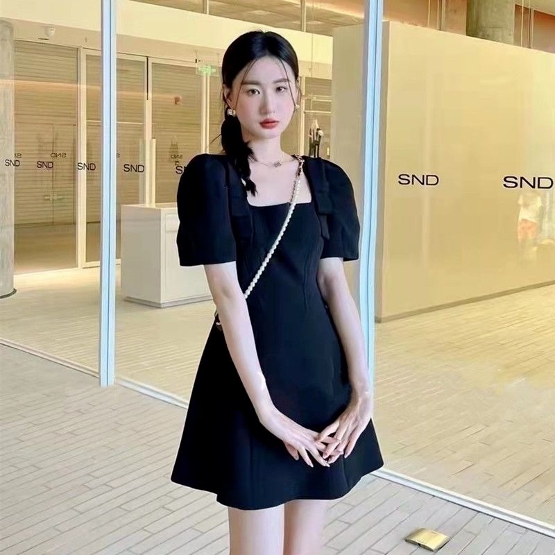 Đầm Ôm Eo Đính Nơ Ngọt Ngào Thời Trang Mùa Hè Cá Tính