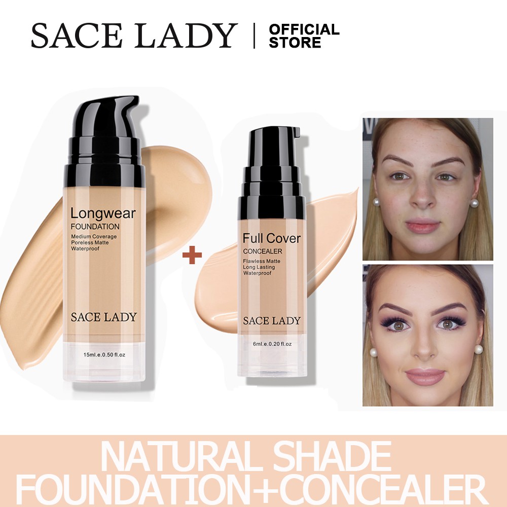Set 12 mỹ phẩm SACE LADY có kem che khuyết điểm 250g | BigBuy360 - bigbuy360.vn