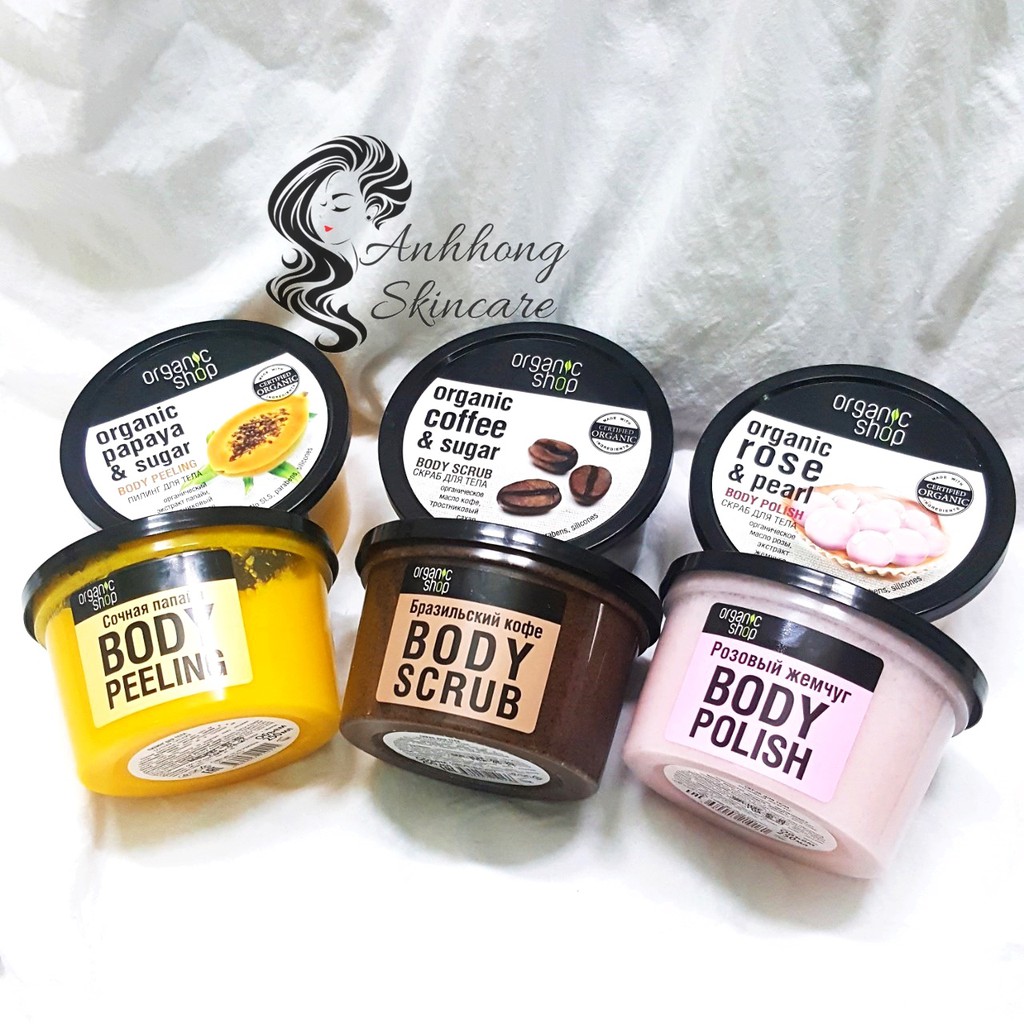 Kem Tẩy Tế Bào Chết Toàn Thân Organic Body Scrub 250ml | BigBuy360 - bigbuy360.vn