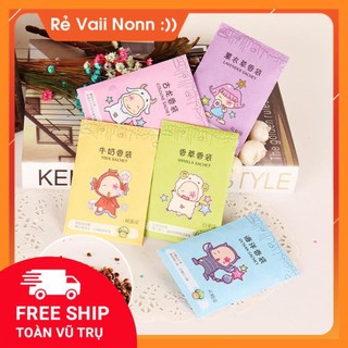 [Tự Chọn Mùi] Túi Thơm Hoa Khô Mini 12 Cung Hoàng Đạo Chống Mốc Để Tủ Quần Áo, Giày Dép K01